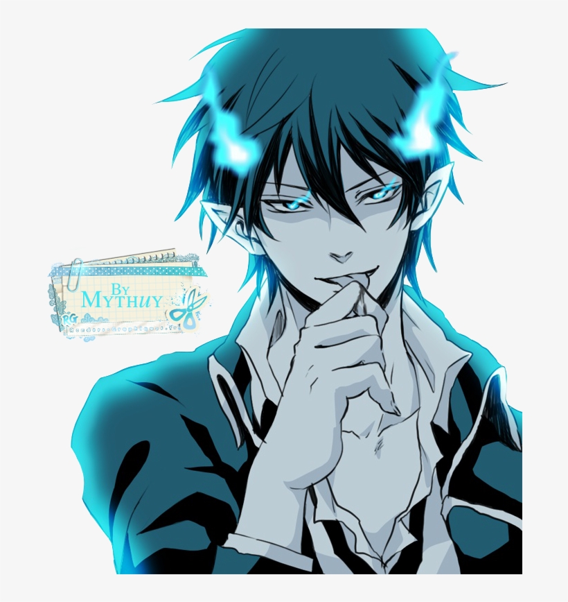 Ao No Exorcist Rin Okumura School Uniform Cosplay Costume Hot Blue Exorcist Rin Free Transparent Png Download Pngkey