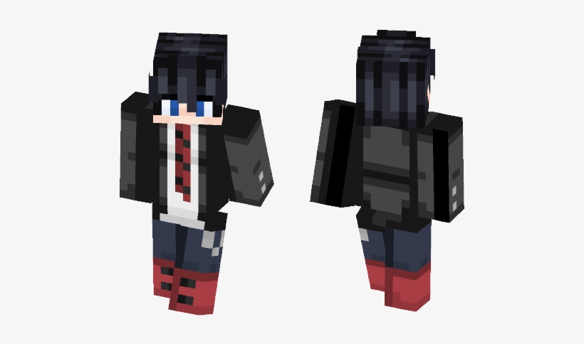 Install Rin Okumura [blue Exorcist] Skin Instruction - Lil Uzi Vert Minecraft Skin, transparent png #3239001