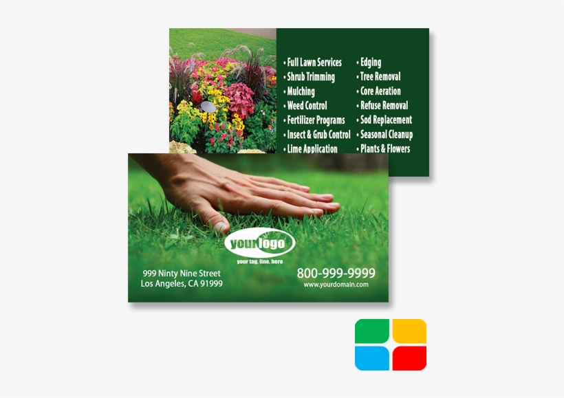 Landscaping Business Cards Landscape Business Cards - 1000 Pcs Lawn Seeds Tall Fescue Grass Low Maintenance, transparent png #3239091