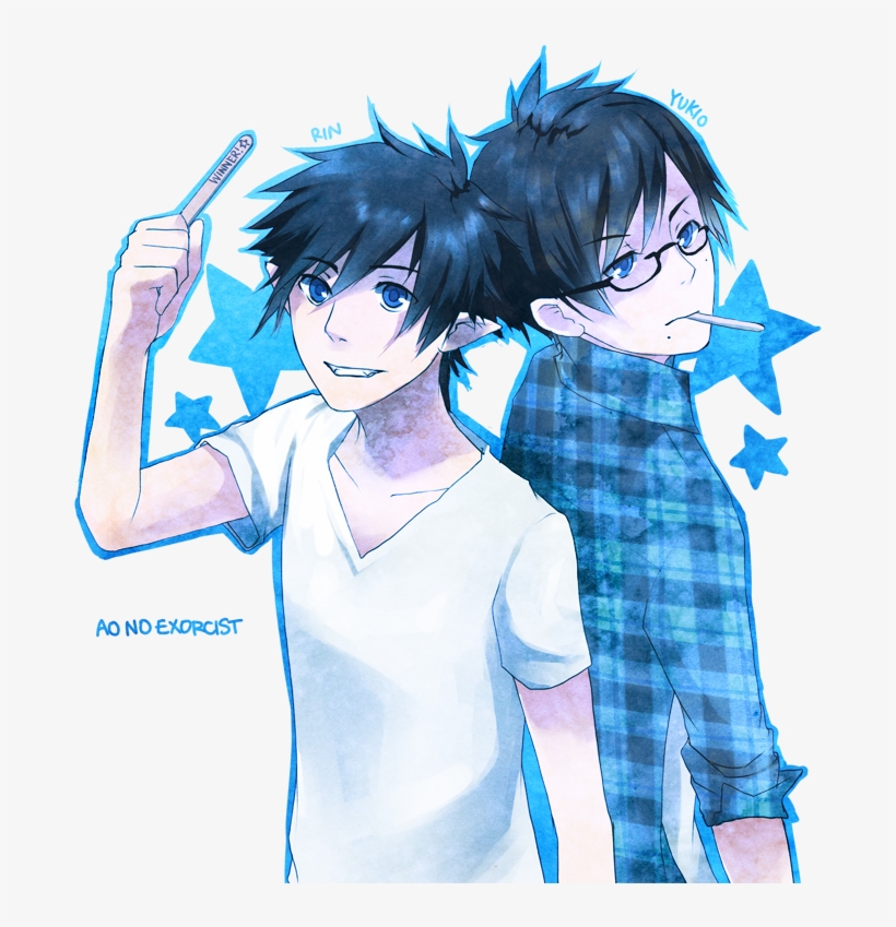 Picture - Exorcist Rin Y Yukio, transparent png #3239135