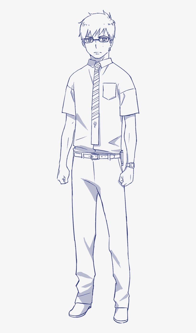 Blue Exorcist Rin - Blue Exorcist, transparent png #3239270