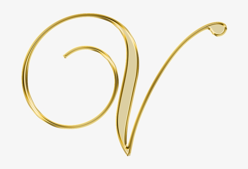 V Letter Gold Png, Transparent Png - 720x720(#3734847) - PngFind