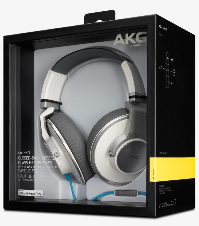 Spec Sheet - Akg K551 Headset, transparent png #3239297