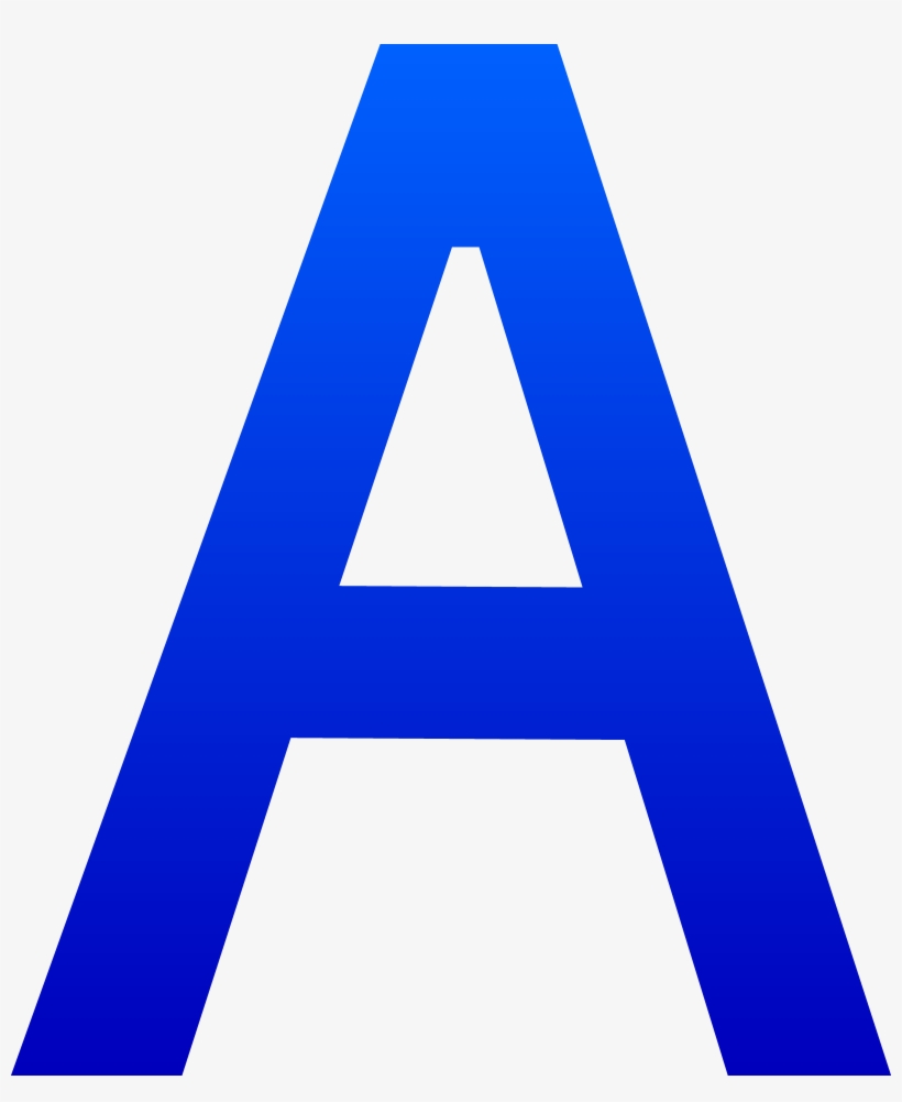 The Letter - Letter A Transparent Background - Free Transparent PNG