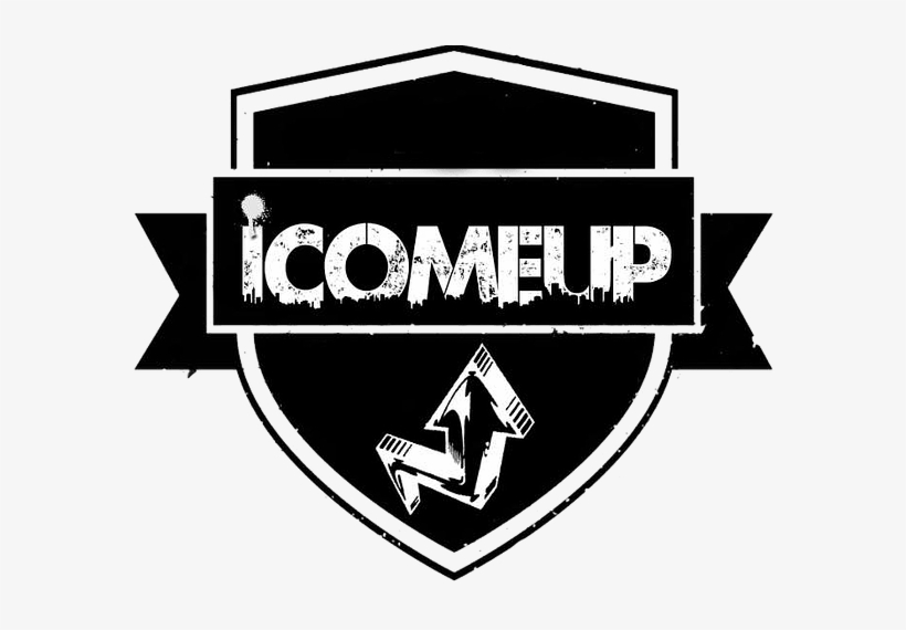 Icomeup Blog - Blank Vintage Logo Shapes, transparent png #3239748