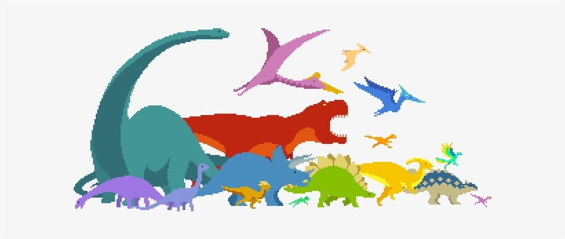 Low Resolution Games For The Good People Of Earth - Dino Run, transparent png #3240501