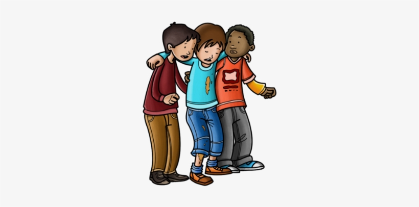 Cartoon Characters, Animals, And Plants - Cartoon Of Someone Helping Someone, transparent png #3240502