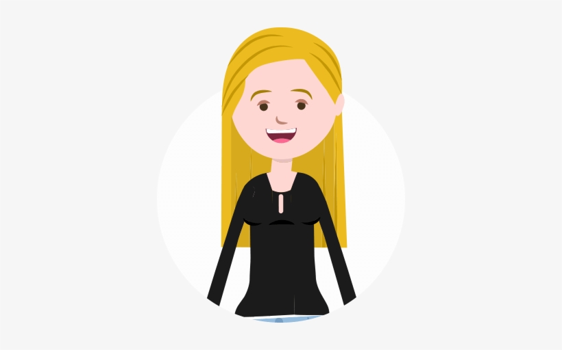 That Was Awesome - Powtoon Characters Female, transparent png #3240556