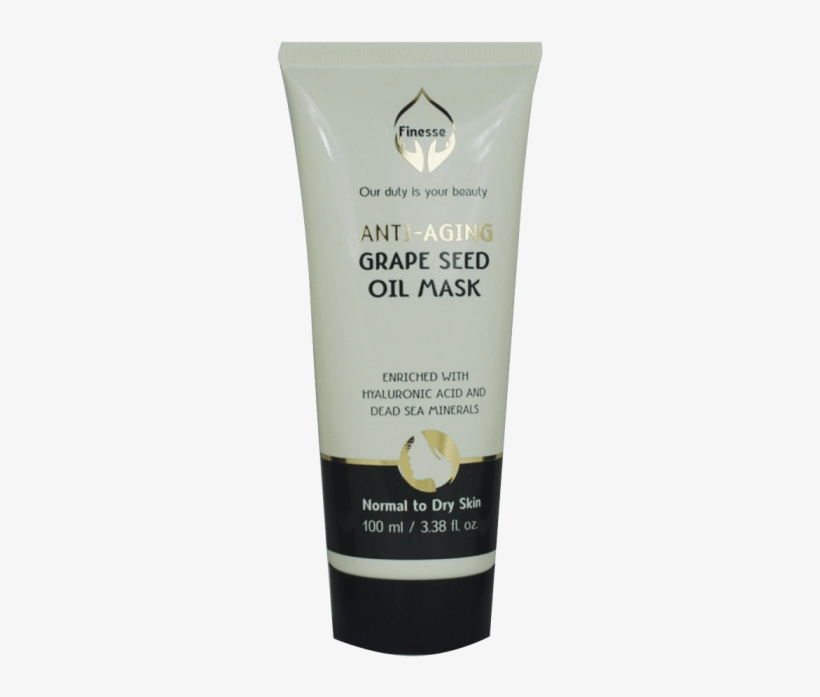 Anti Aging Grape Seed Oil Mask - Mask, transparent png #3240768