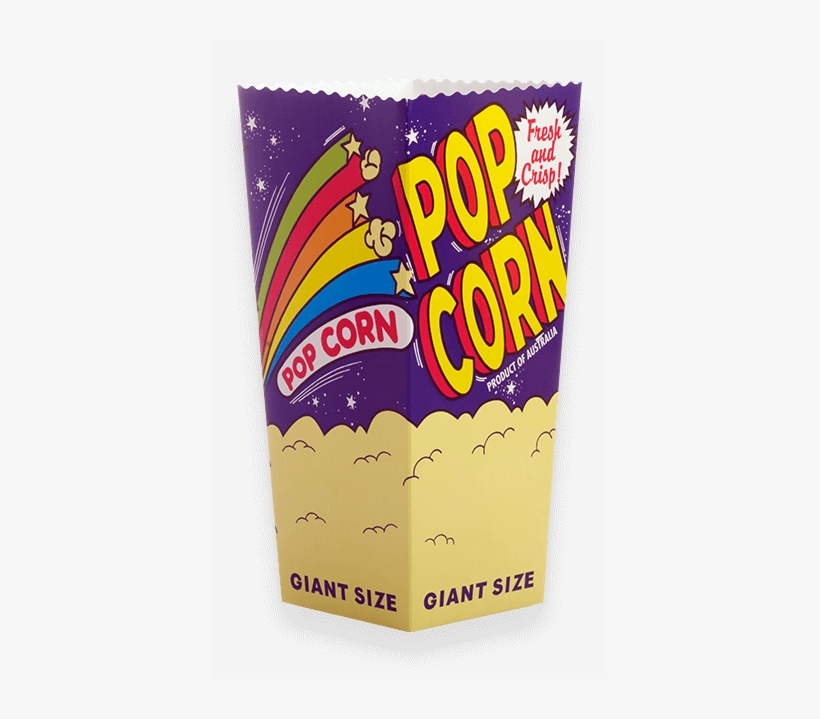 73 How To Design A Cinema Style Extra Large Popcorn - Food, transparent png #3240884
