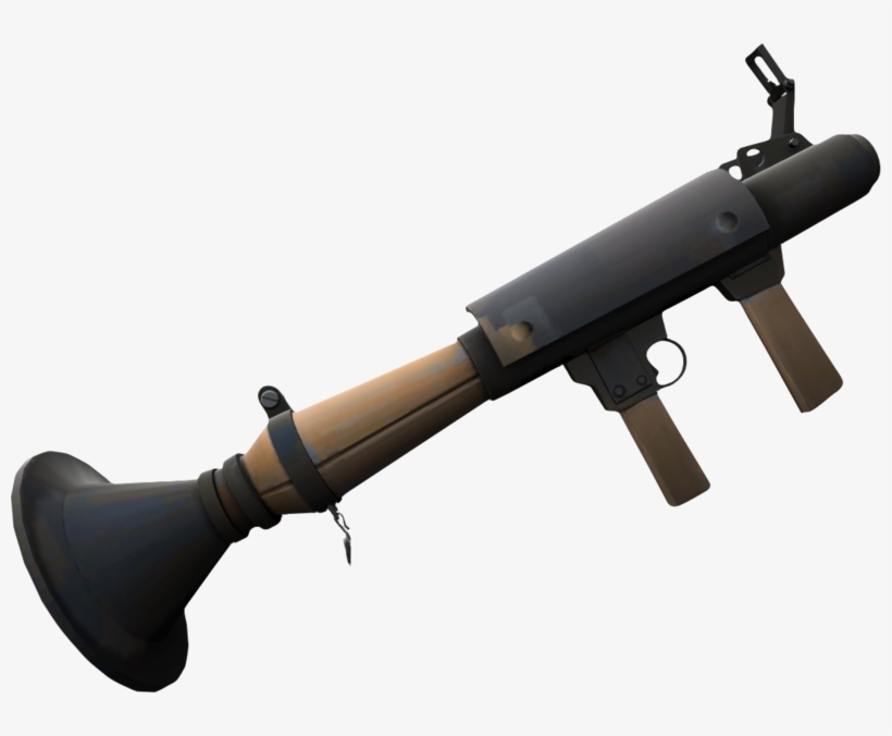 Image Tf2 Rocket Launcher Png Free Transparent Png Download Pngkey - burger launcher roblox