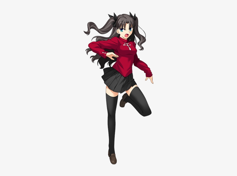 Rintohsaka - Fate Stay Night Tohsaka Rin Cosplay Costume, transparent png #3240951