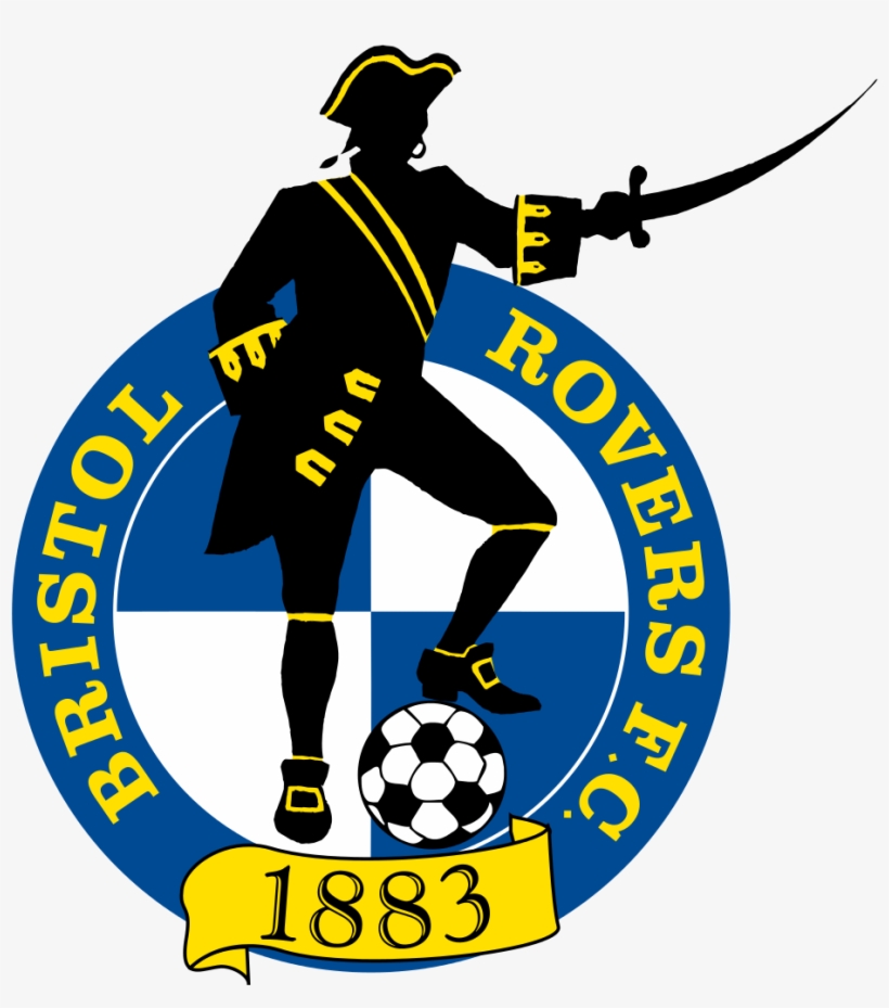 I Would Have Thought Blackbeard Supportered Bristol - Bristol Rovers Badge, transparent png #3241217