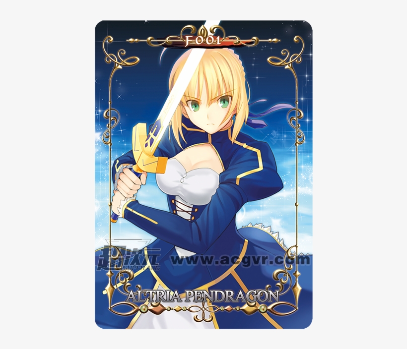 Fate Full Set Of 12 F004 F005(saberlily) F006(saber - Goods, transparent png #3241972
