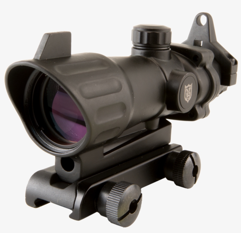 Nikko Stirling Nslx2 Red Dot Sight - Nikko Stirling Acog - 4x32 Mil Dot Reticle - Universal, transparent png #3241976