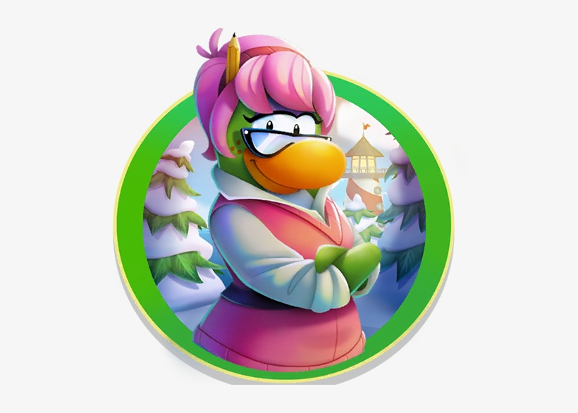 Aa Splash Screen - Aunt Arctic Club Penguin Island, transparent png #3242002
