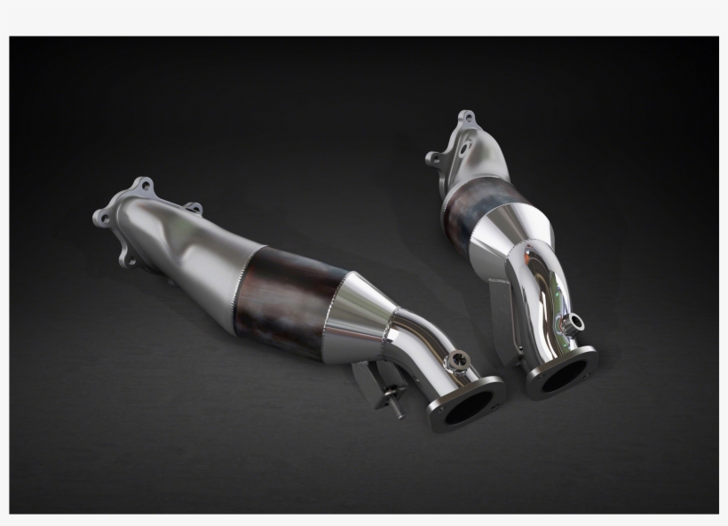 Nissan Gtr Mk3 Downpipes With Sports Cats 200 Cell - Capristo Nissan Gtr Mk3 2012-on Down Pipes (l/r) With, transparent png #3242099