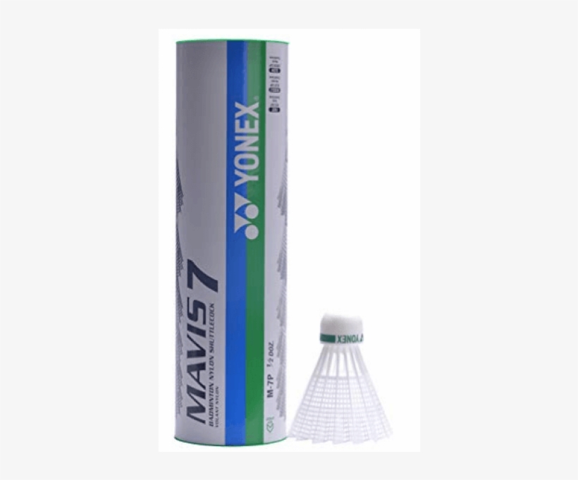 Yonex Mavis 07 Nylon Shuttlecock - Yonex Badminton Plastic Shuttle, transparent png #3242254