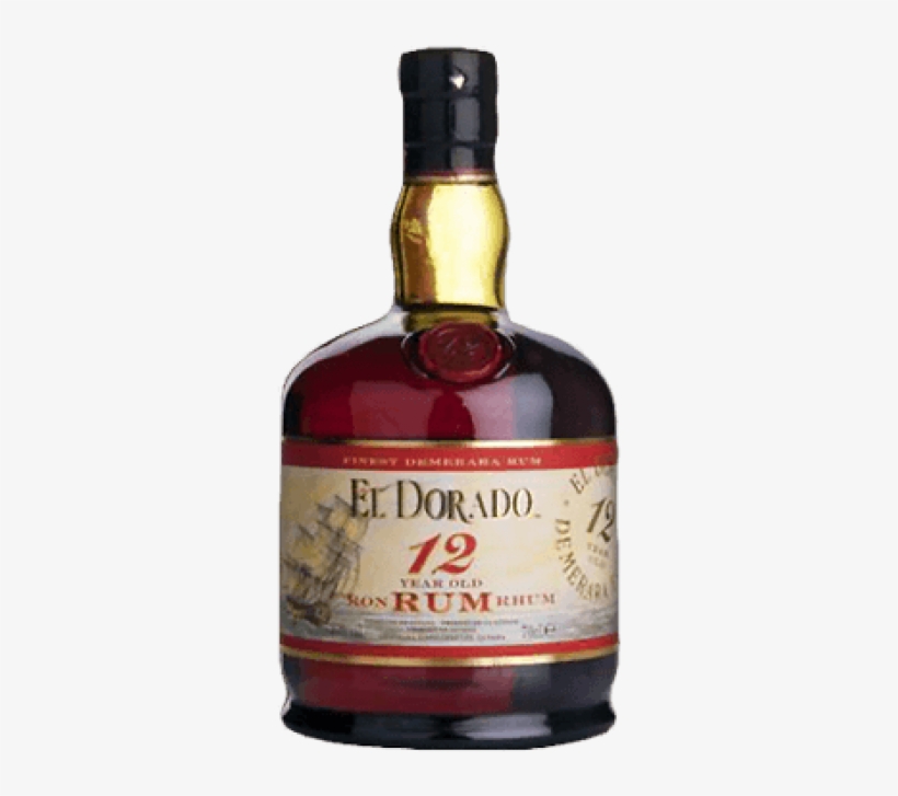 El Dorado Rum 12 Year Old - Dorado Rum, transparent png #3242280