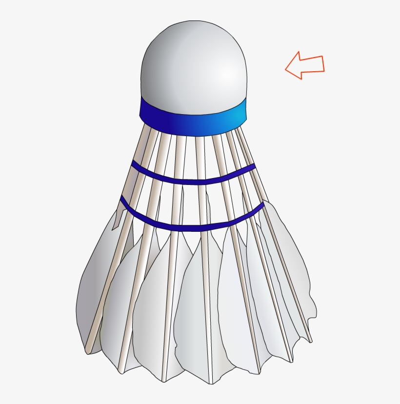 Shuttlecock - Badminton, transparent png #3242346