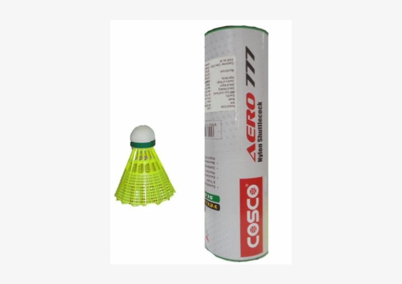 Cosco Aero 777 Badminton Shuttlecock, transparent png #3242371