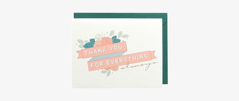 Thank You For Everything, Always - Illustration, transparent png #3242633