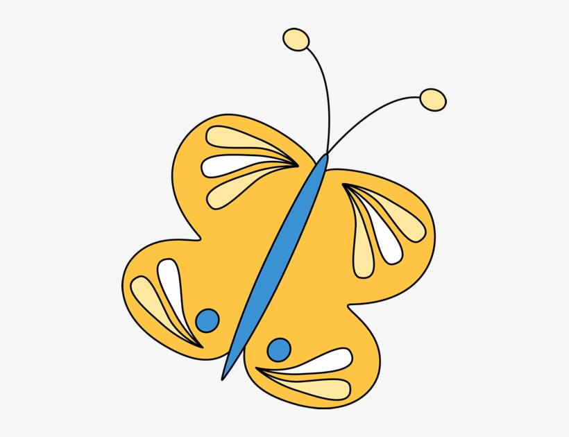 Yellow Butterfly - Dibujo Animado De Un Abeja, transparent png #3243567