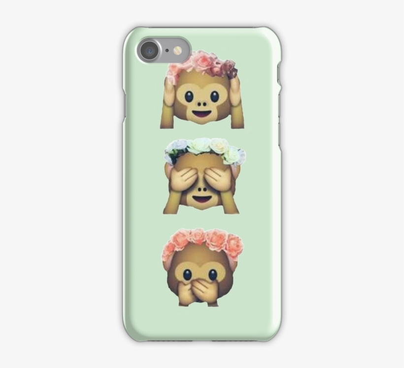 "see No Evil Monkey Emoji Hipster F - Emoji Wearing A Crown, transparent png #3243969