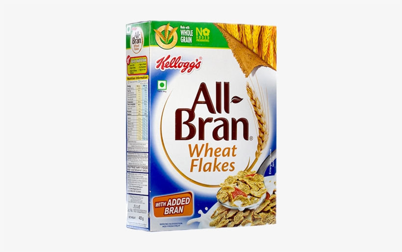 Kelloggs All Bran Wheat Flakes 425gm - Kellogg's All Bran Wheat Flakes Review, transparent png #3244243