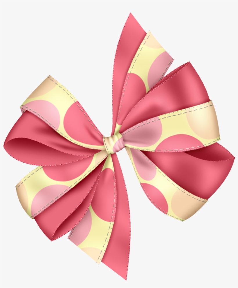 De Nuria D • Publicado En Gifs De Lazos - Pink And Silver Bow Png, transparent png #3244477