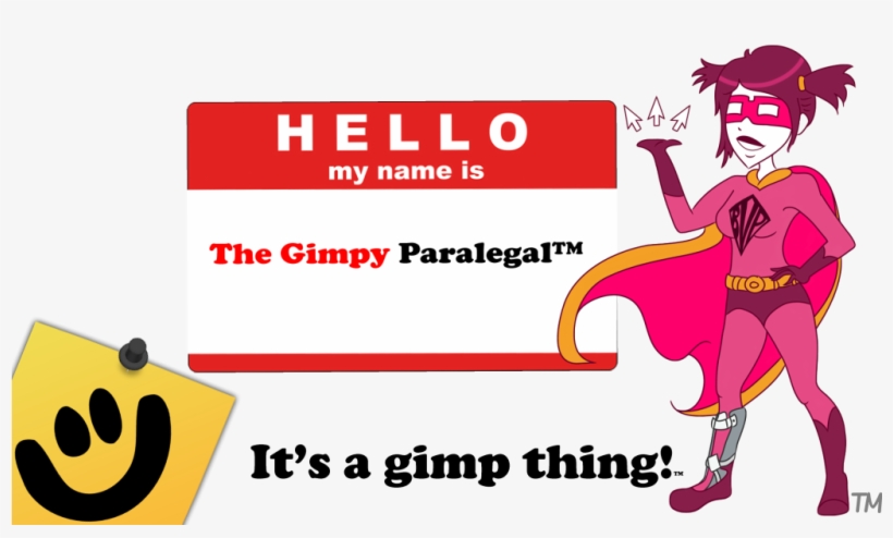 Why The Gimp Label - Cartoon, transparent png #3244832