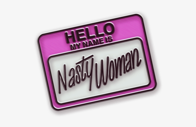 Nasty Woman Pin Animation - Parallel, transparent png #3244858