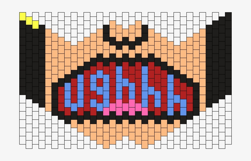 Tina Belcher Ughhhh Mask Bead Pattern - Sankta Maria Kyrka, transparent png #3245052