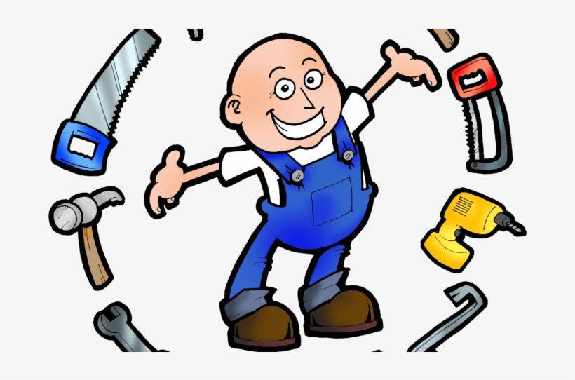 Ad Hoc Handyman • Own Tools & Transport Essential • - Handy Man Clip Art, transparent png #3245192