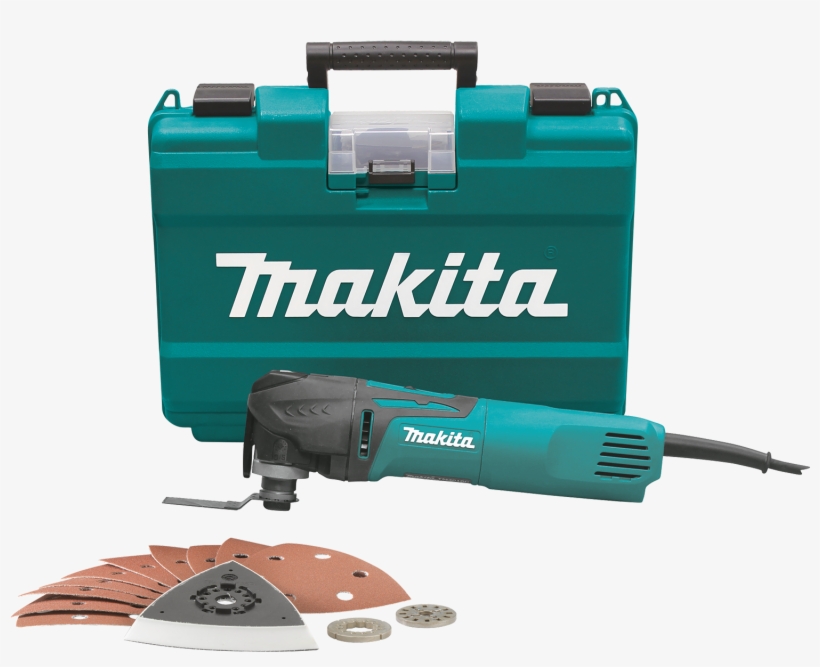 Tm3010cx1 - Makita Tm3010cx1 3.0 Amp Variable-speed Multi-tool, transparent png #3245434