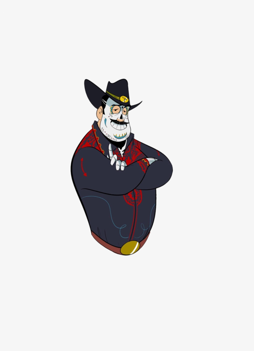 Tiburcio Day Of Dead - Mexican Mystery, transparent png #3245544