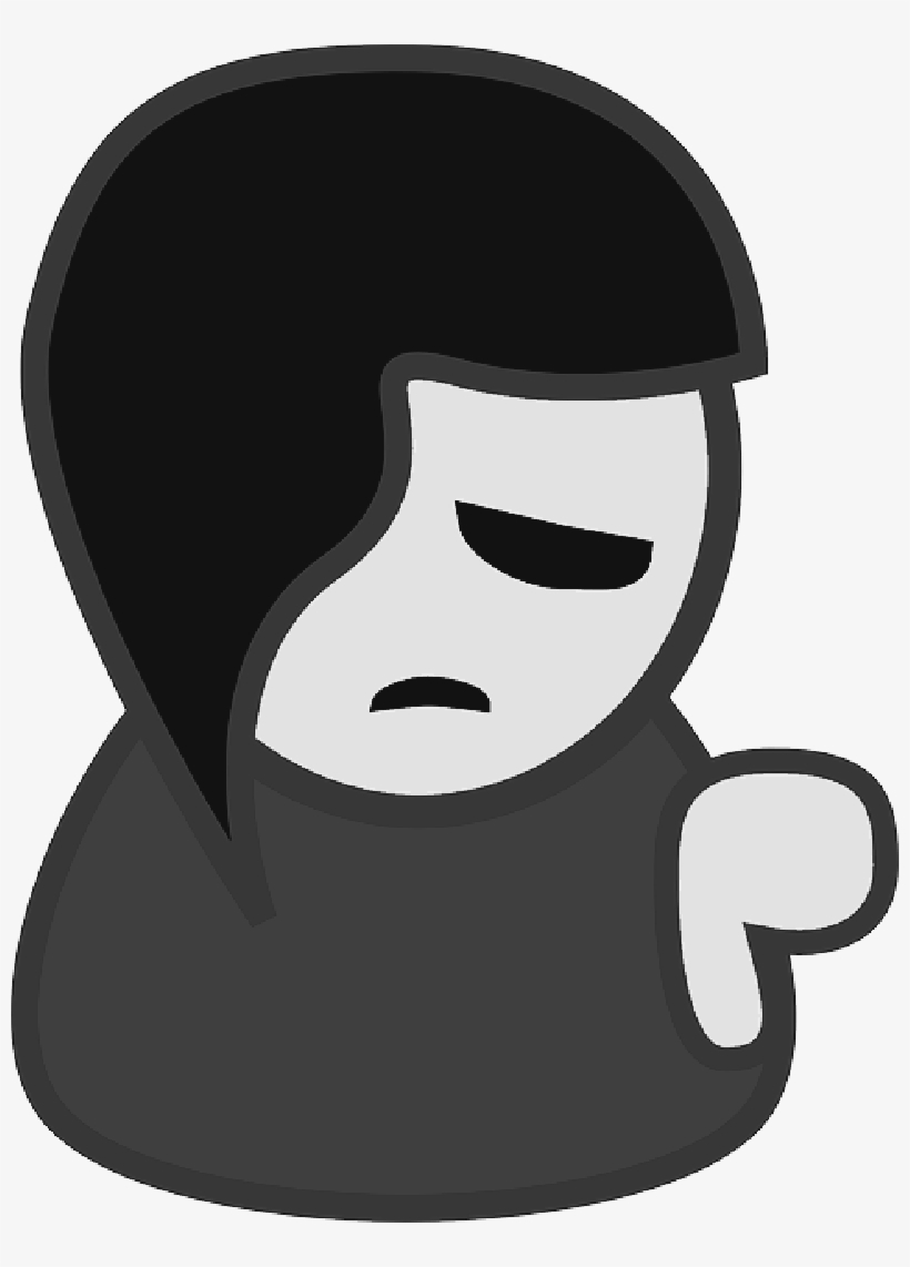 People Boy K - Sad People Clipart Png, transparent png #3245749