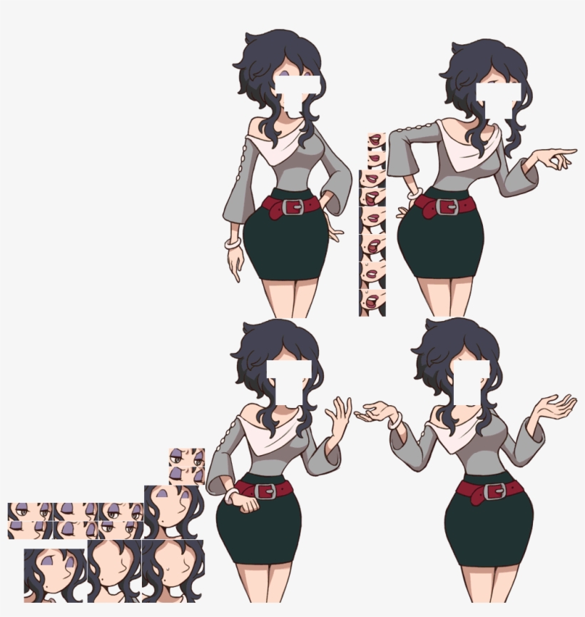 Click For Full Sized Image Dolly Hollerday - Layton Brothers Mystery Room Sprites, transparent png #3245773