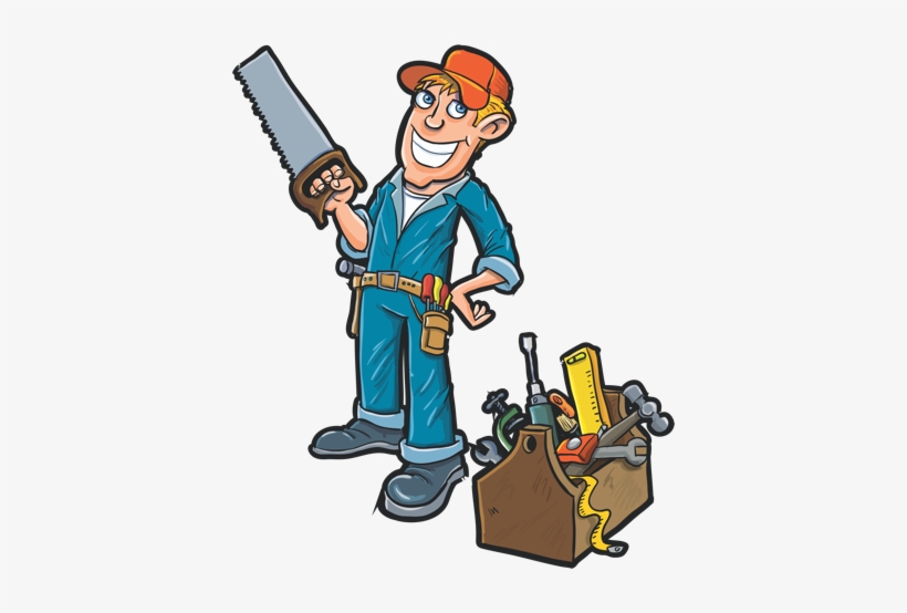 Handyman Tools Png Www Pixshark Com Images Galleries - Proud Worker Cartoon, transparent png #3245963