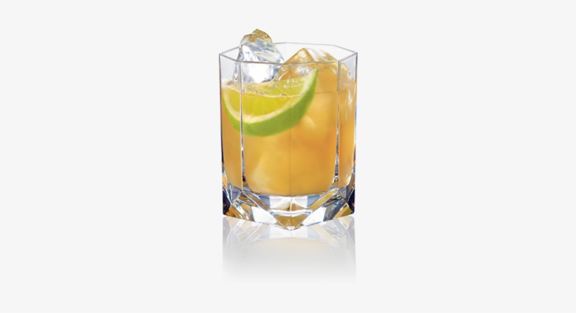 Serve In Glass With Ice And A Lime Wedge - Sour, transparent png #3246294