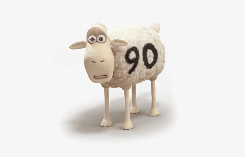 Serta Sheep Numbers, transparent png #3246324