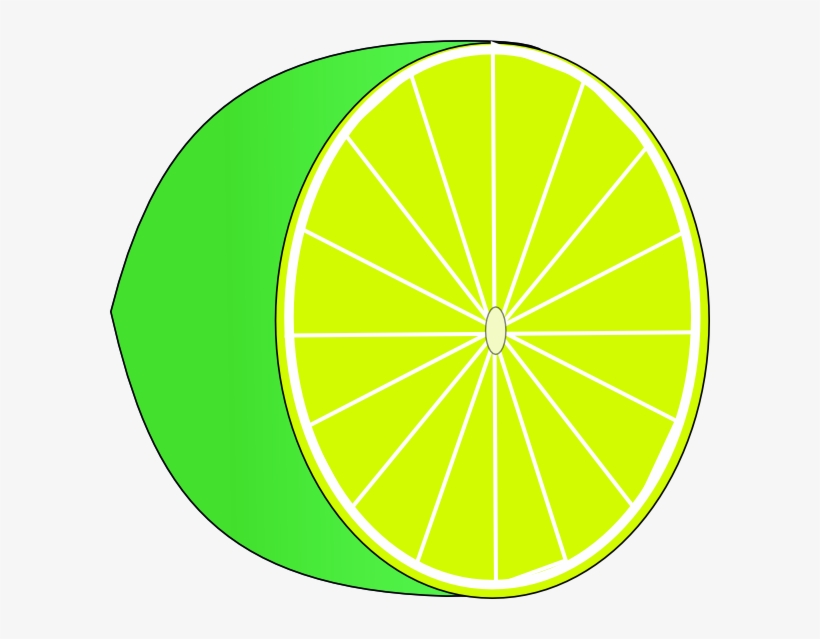 Free Lime Wedge Png - Frutas De Color Verdes Animadas, transparent png #3246384