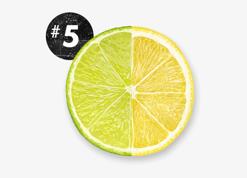 Save Your Citrus Fruit In The Freezer For Easy Wedges - Limoner Saft Runder Aufkleber, transparent png #3246515