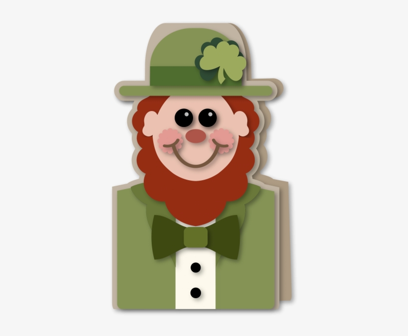 Leprechaun Character Shaped Card, transparent png #3246603