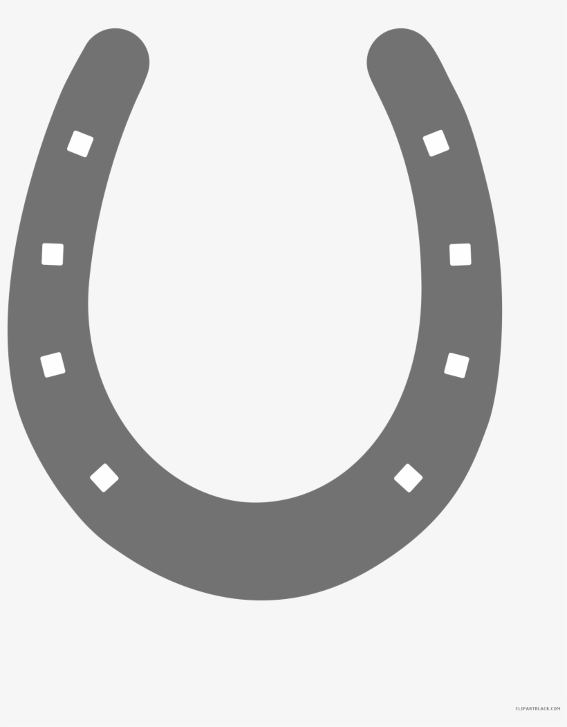 Horseshoe Clipart Black And White Horseshoe Clipart Png Free