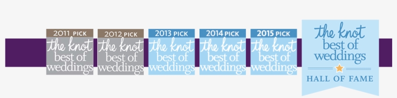 Nkg Band Is Proud Of Our Accomplishments Rated Top - Knot Best Of Weddings Logo, transparent png #3246891