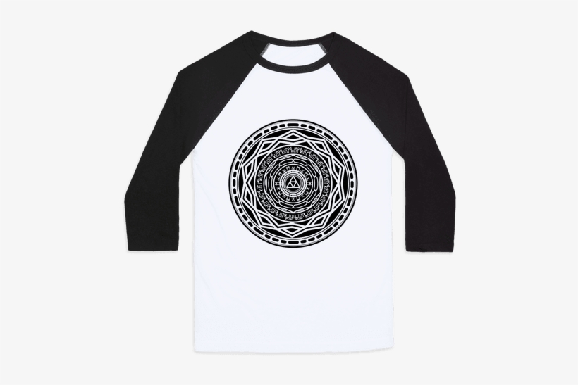 Twilight Princess Sigil Baseball Tee - Space Force, transparent png #3246910