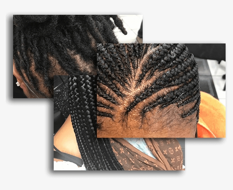 Dreadlocks And Retwist, Micro Braids, Pick And Drop, - Lace Wig, transparent png #3247084