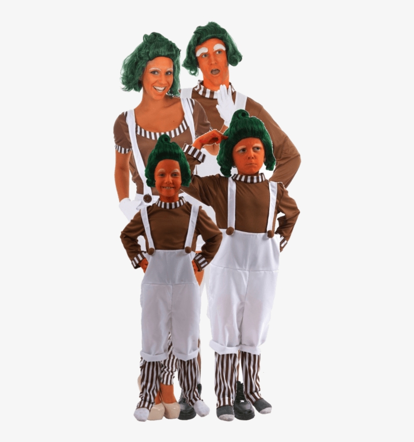Oompa Loompa Couple Costume, transparent png #3247214