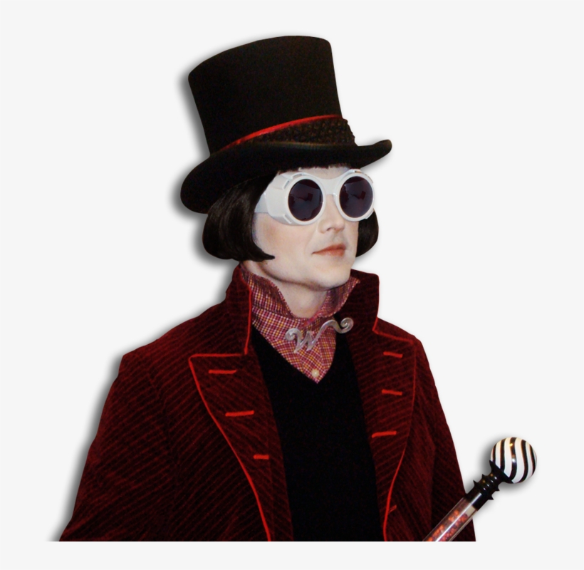 Johnny Depp Willy Wonka Png, transparent png #3247270